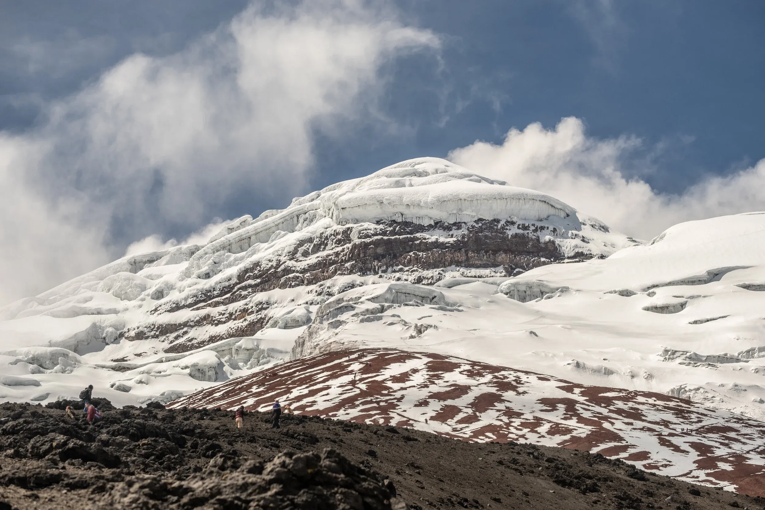 Amazing to think this landscape is roughly 50km off the equator