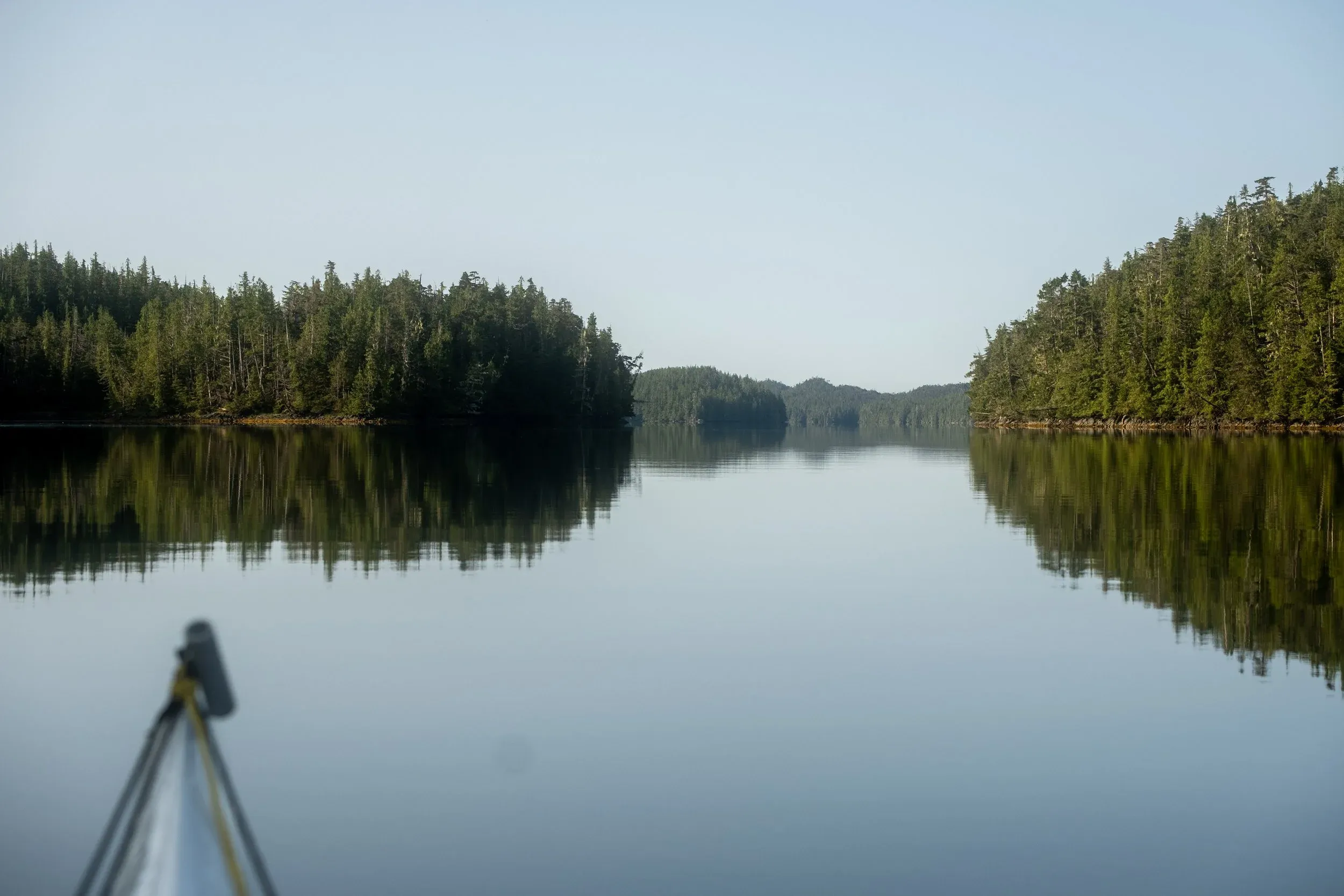 We had a wonderful day of paddling on the journey out to the coast. A full day of 18km of class calm channels like these.