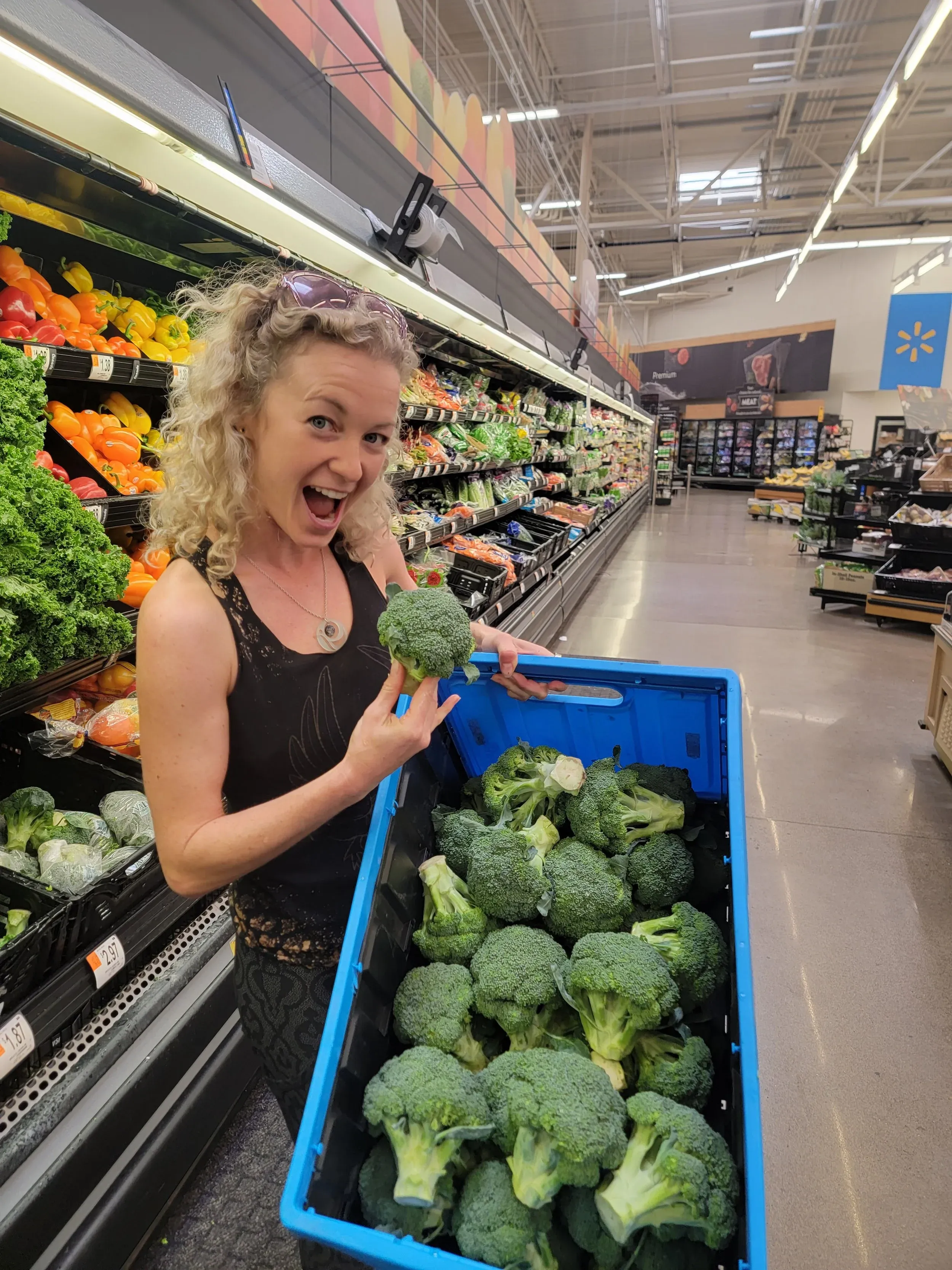 Does this look like enough broccoli for 110 people?