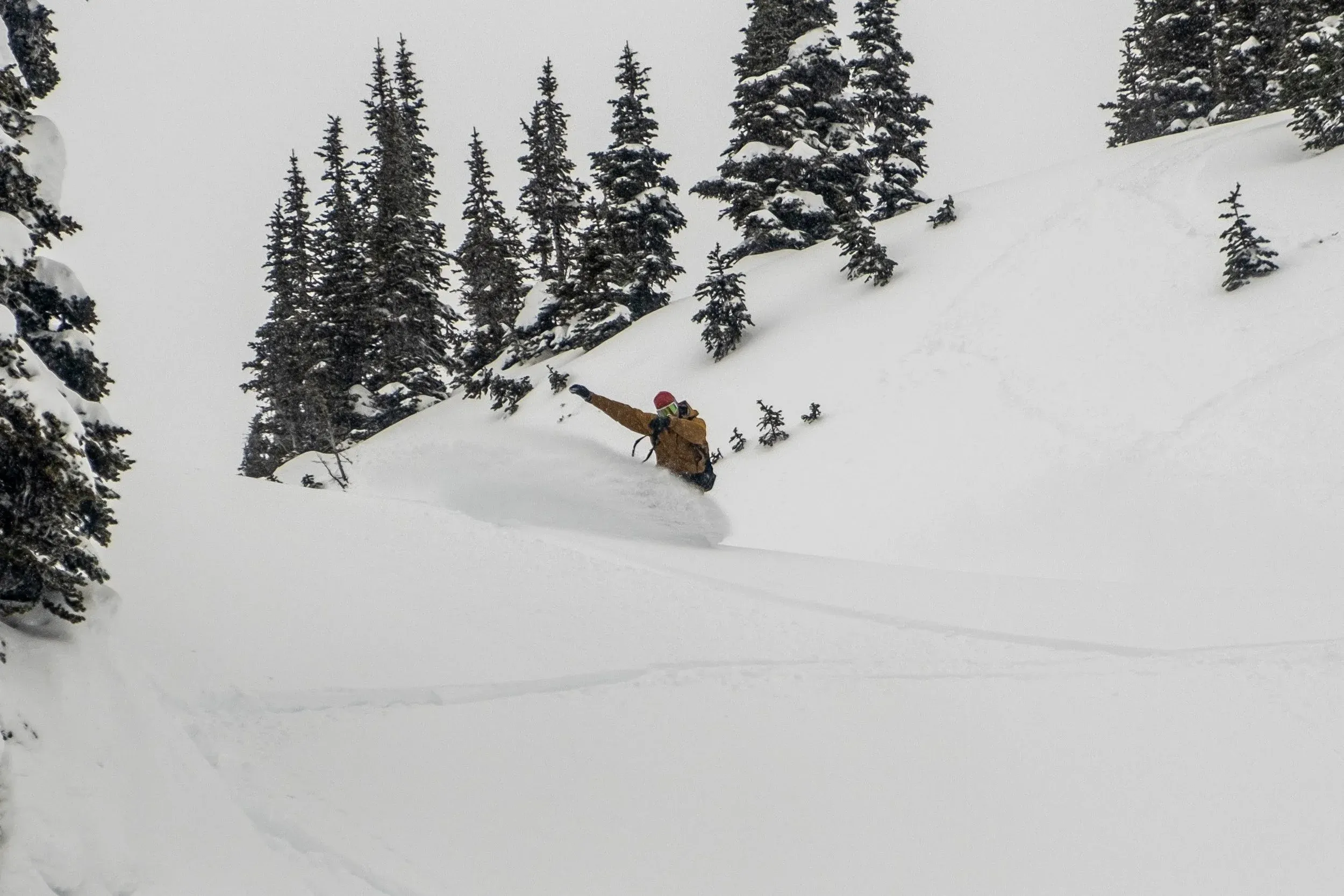 A good demonstration of snowboarders having all the style