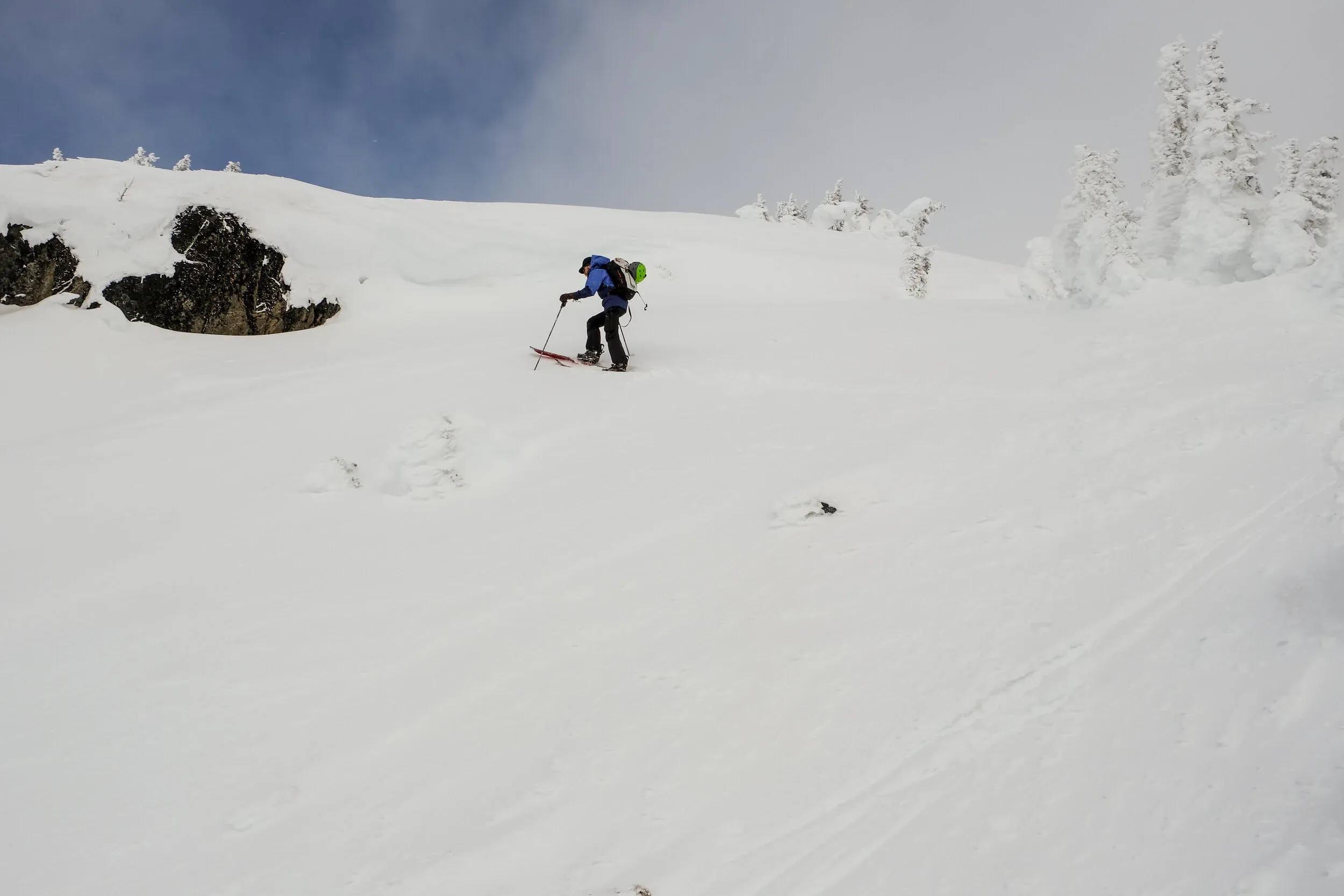 Skinning got rather steep