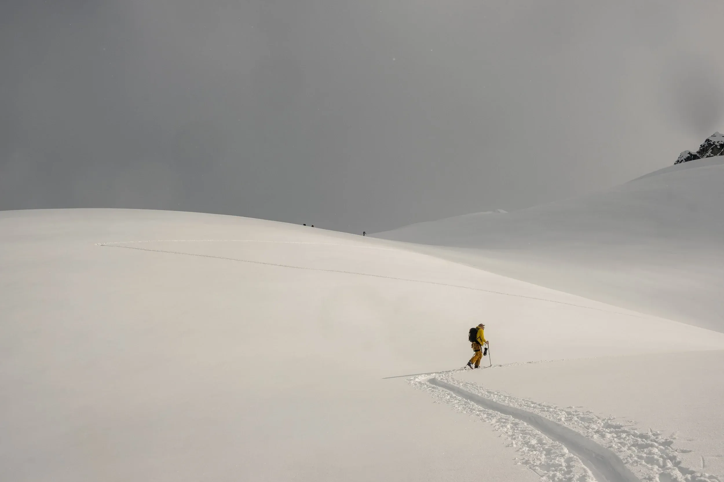 Climbing the Iago Glacier