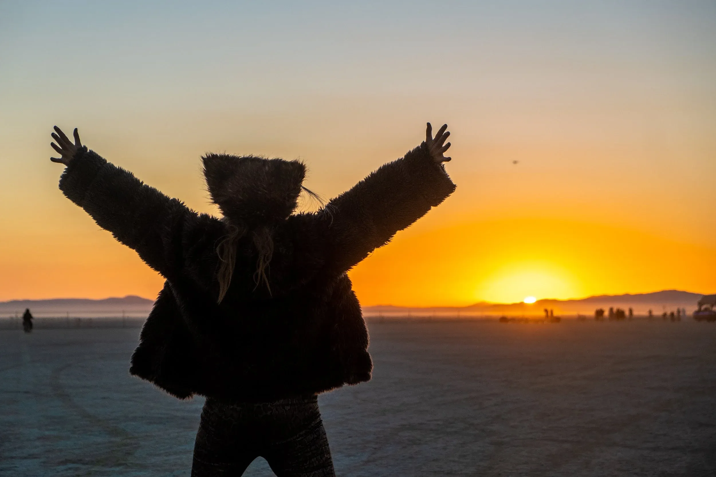 It’s hard to beat the magic of a Burning Man sunrise