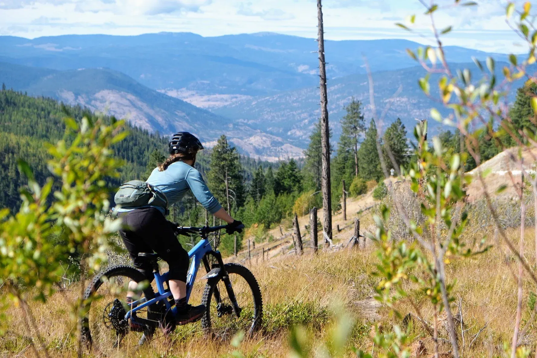 Late September biking outside Penticton